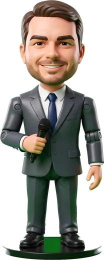 Boneco caricato de Flávio